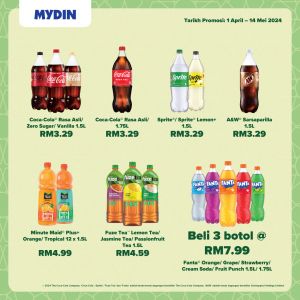 MYDIN Coca-Cola Products Promotion (1 Apr - 15 May 2024)