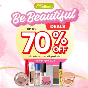 AEON Wellness Cosmetics Promotion Up To 70% OFF (until 14 Apr 2024)