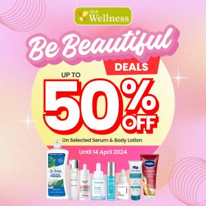 AEON Wellness Serum & Body Lotion Promotion Up To 50% OFF (until 14 Apr 2024)