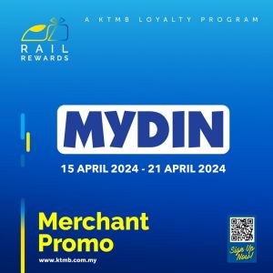 MYDIN Promotion with KTMB Mobile (15-21 Apr 2024)