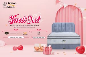 King Koil Mattress Sale: Sweet Deals with FREE Gifts! (8 Apr - 31 May 2024)
