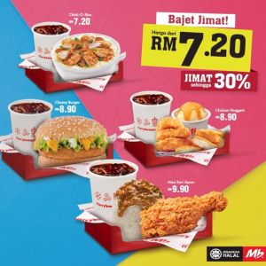 Marrybrown Bajet Jimat Meals Save Up To 30%