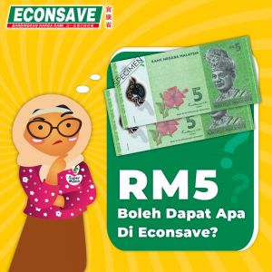 Shop Smart with Econsave: Items Below RM5 Promotion – April 19-30, 2024!