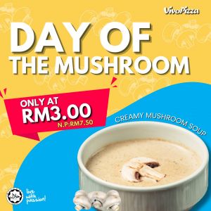 Join Vivo Pizza's Day of the Mushroom Celebration: Special Deals on Mushroom Dishes Apr 18-28, 2024!