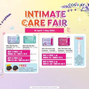 Cosway Intimate Care Fair Sale (19 Apr - 1 May 2024)