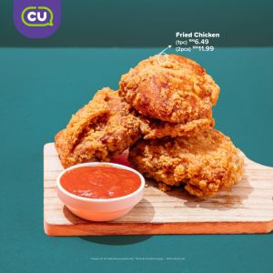 Try CU's New Fried Chicken: Crispy, Juicy Perfection - Available Now!