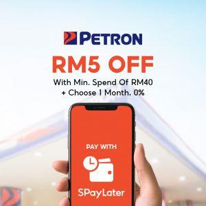 Save RM5 on Fuel at Petron with SPayLater - Exclusive Offer from April 1-30, 2024!