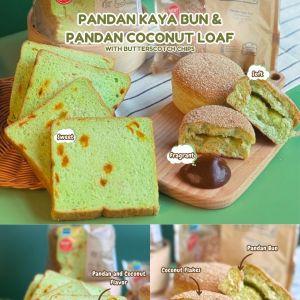 Discover FamilyMart’s New Pandan Delights: Pandan Kaya Bun & Pandan Coconut Loaf – Available Now!