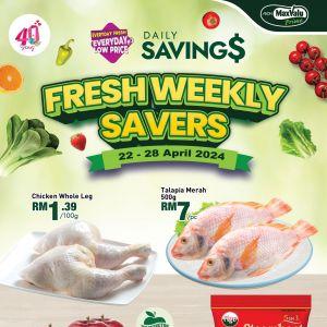 AEON MaxValu Fresh Weekly Savers Promotion (22-28 Apr 2024)
