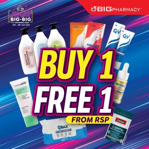 Save Big at BIG Pharmacy: Buy 1 Get 1 Free & Up to 50% Off - April 25-28, 2024!