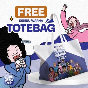 ZUS Coffee Promotion: Get a FREE Seribu Warna Totebag with Your Purchase!
