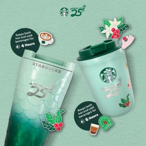 Starbucks Celebrates 25 Years: Exclusive Anniversary Collection & Starbucks Card Available Now!