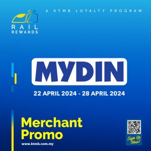 MYDIN Promotion with KTMB Mobile (22-28 April 2024)