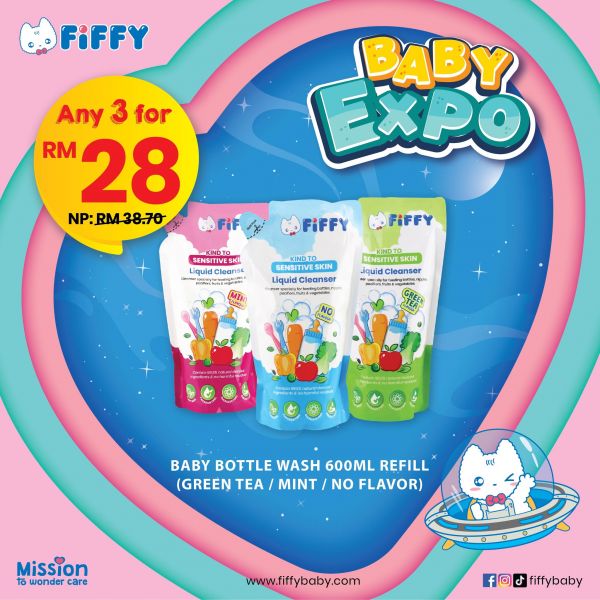 Join FIFFY at the Baby Expo in Quill City Mall, Kuala Lumpur | April 26-28, 2024
