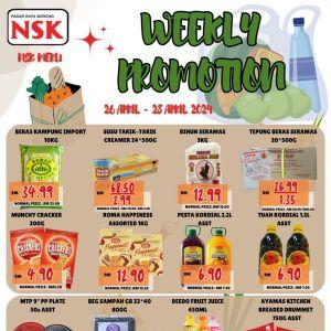 NSK Meru Weekly Promotion (26-28 April 2024)