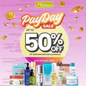 Save Up to 50% at AEON Wellness Skincare Payday Sale – April 26-28, 2024!