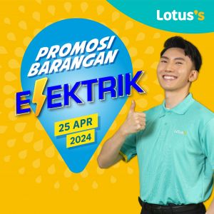 Lotus's Electrical Appliances Promotion (25 April - 1 May 2024)