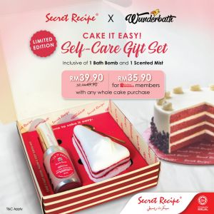 Exclusive Mother’s Day Offer at Secret Recipe: Cake It Easy! Self-Care Gift Set – Limited Time Only!