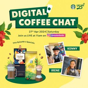 Discover Starbucks’ New Summer Flavors at the Digital Coffee Chat This April!