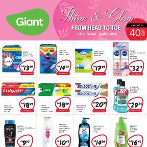 Giant Health & Beauty Promotion (26 April - 5 May 2024) - Shine from Head to Toe!