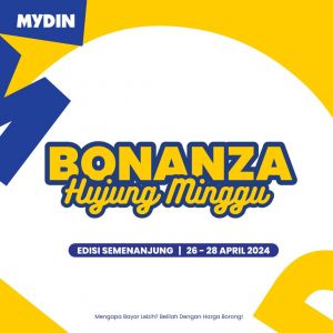 MYDIN Weekend Promotion (26-28 April 2024)
