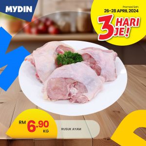 MYDIN Fresh Items Promotion (26-28 April 2024) - Hot Deals for 3 Days Only!