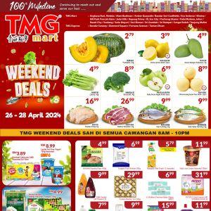 TMG Mart Klang Valley & Tanjong Malim Weekend Promotion (26-28 April 2024)