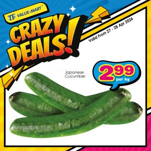 TF Value-Mart Fresh Items Promotion (27-28 April 2024) - Crazy Deals on Essentials!