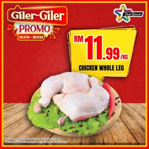 Star Grocer Giler-Giler Promotion (26-28 April 2024) - Unbelievable Prices on Fresh Produce!