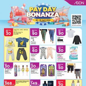 Kick Off Your Weekend with AEON’s Payday Bonanza Sale from April 26-28, 2024