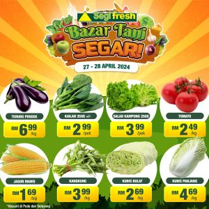 Segi Fresh Bazar Tani Segar Promotion (27-28 April 2024) - Fresh Produce Deals!