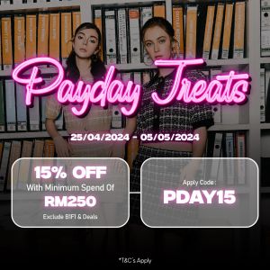 Save Big on Brands Outlet Payday Sale: 15% Off at Padini.com! (25 April - 5 May 2024)