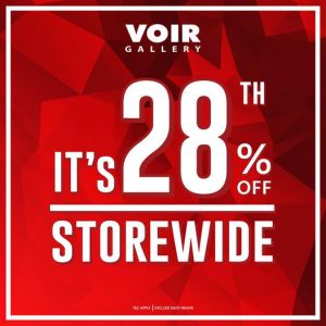 Get Ready for VOIR Gallery’s Massive 28% Off Storewide Sale – April 28 Only!