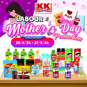 Celebrate Labour and Mother's Day with Exclusive Offers at KK SUPER MART (28 April - 27 May 2024)