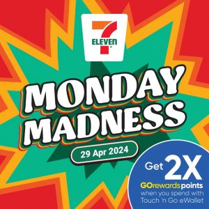7-Eleven Monday Madness Promotion (29 April 2024)