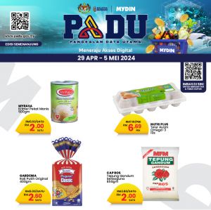 MYDIN PADU Promotion (29 April - 5 May 2024)