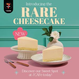 Discover the New Rare Cheesecake at 7-Eleven 7CAFe - Your Perfect Dessert Treat!