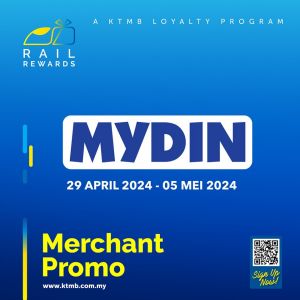 MYDIN Promotion with KTMB Mobile (29 April - 5 May 2024)