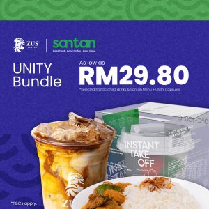 Grab the ZUS Coffee UNITY Bundle for Just RM29.80! Available April 30 - May 12, 2024