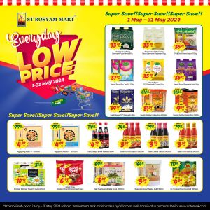 ST Rosyam Mart Everyday Low Price Promotion (1-31 May 2024)