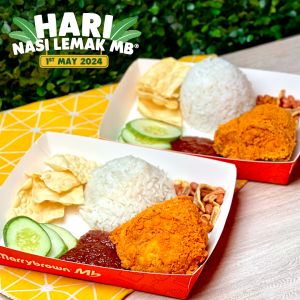 Marrybrown Hari Nasi Lemak MB: Enjoy 2 Meals for RM22 on May 1, 2024!