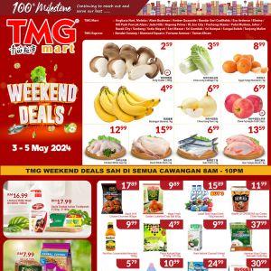 TMG Mart Klang Valley & Tanjong Malim Weekend Promotion (3-5 May 2024)
