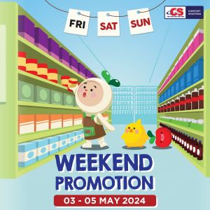 Pasaraya CS Weekend Promotion: Save Big on Groceries (May 3-5, 2024)
