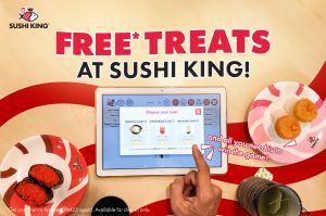 Unlock Free Treats at Sushi King: Play and Win Delicious Rewards!