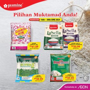 AEON Jasmine Rice Promotion from 16-30 June 2024