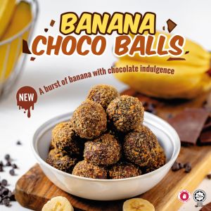 Introducing 4Fingers Banana Choco Balls: Indulgent Banana and Chocolate Dessert for Only RM5.90