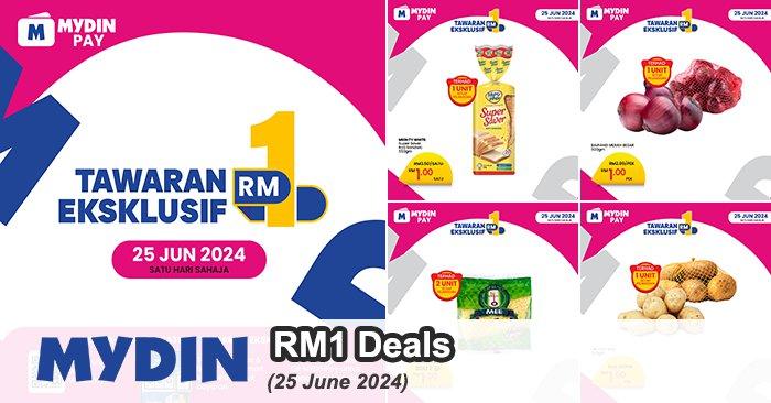 MYDIN RM1 Deals with MydinPay (25 June 2024)