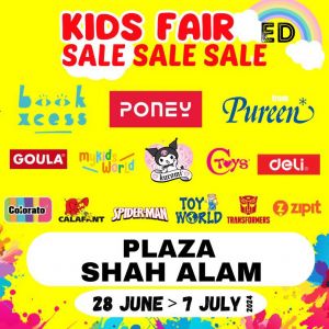 ED Kids Fair Sale at Plaza Shah Alam: Amazing Deals on Kids' Items (28 June - 7 July 2024)
