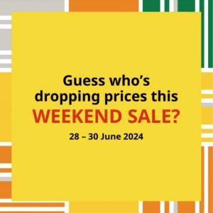 IKEA Weekend Sale (28-30 June 2024)
