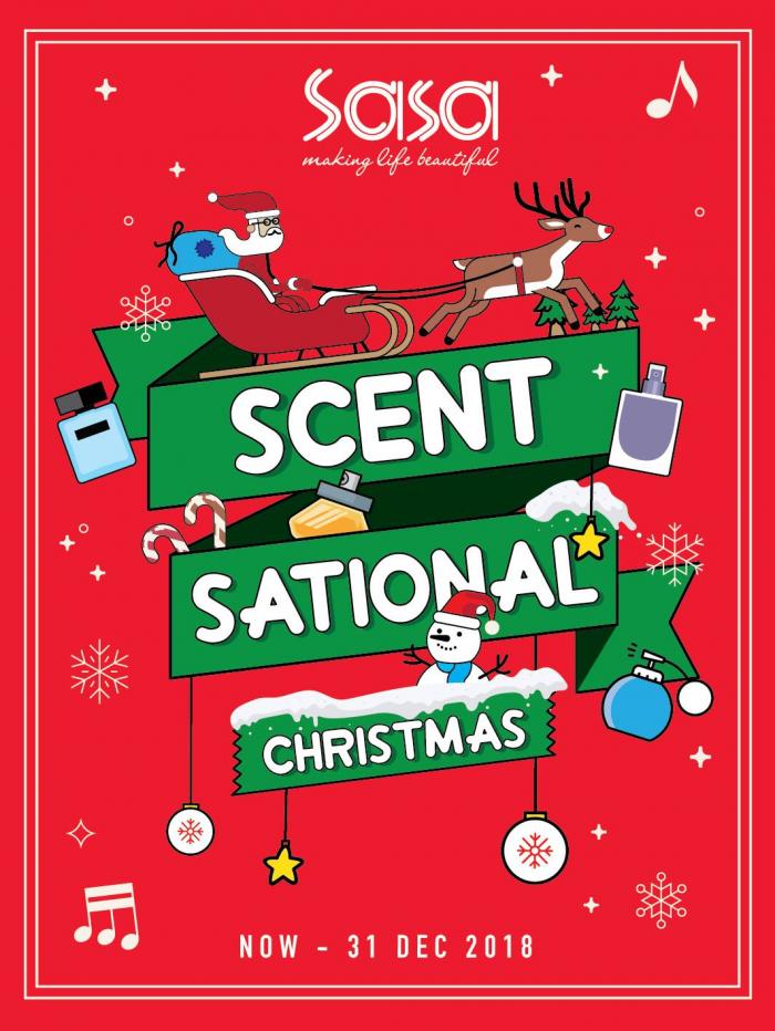 Sasa Christmas Promotion Catalogue (1 November 2018 - 31 December 2018)